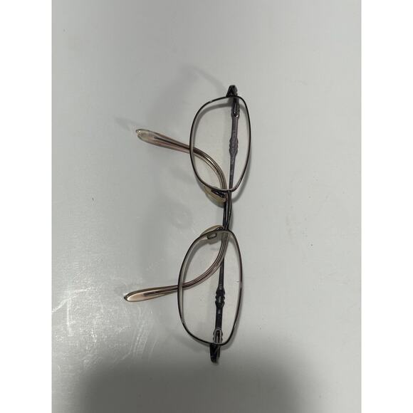 Lauren Hutton L125 Violet Eyeglasses Frames + Brown Hard Shell Case 51[]18-135MM main image 15